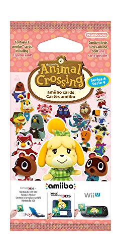 Nintendo - Pack 3 Tarjetas amiibo Animal Crossing HHD - SERIE 4