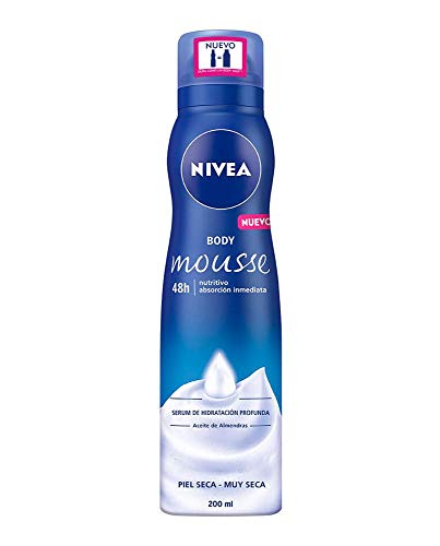 NIVEA BODY MOUSSE NUTRITIVO piel seca a muy seca 200 ml