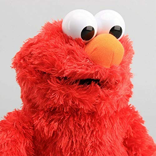 NOBRAND Barrio Sésamo El Show De Los Muppets,Juguete De Peluche Sesame Plush Hand Puppet Toy Sesame Street Plush Elmo Cookie Monster Hand Puppet Stuffed Animal Toy Juguete Educativo para Niños 31cm