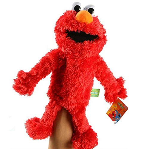 NOBRAND Barrio Sésamo El Show De Los Muppets,Juguete De Peluche Sesame Plush Hand Puppet Toy Sesame Street Plush Elmo Cookie Monster Hand Puppet Stuffed Animal Toy Juguete Educativo para Niños 31cm