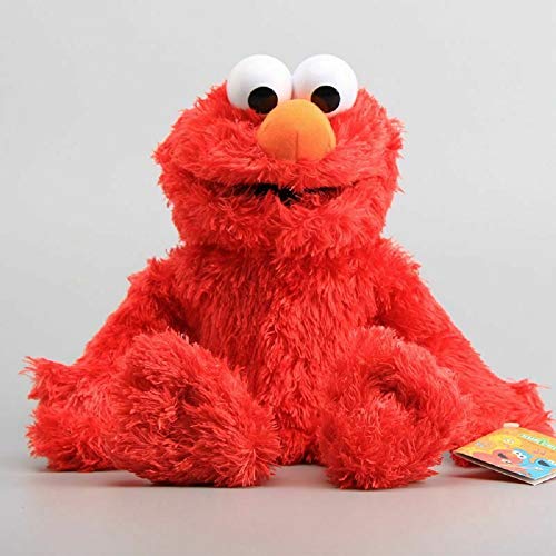 NOBRAND Barrio Sésamo El Show De Los Muppets,Juguete De Peluche Sesame Plush Hand Puppet Toy Sesame Street Plush Elmo Cookie Monster Hand Puppet Stuffed Animal Toy Juguete Educativo para Niños 31cm