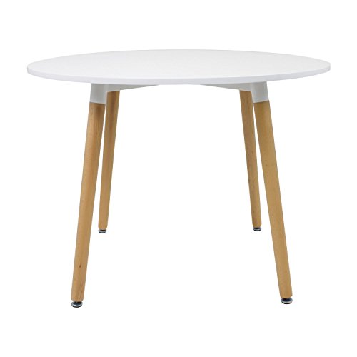 Noorsk Design Mesa Redonda de Comedor/Cocina Karelia 100