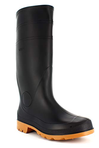 Nora Como - Botas de agua, talla: 46, color: Negro