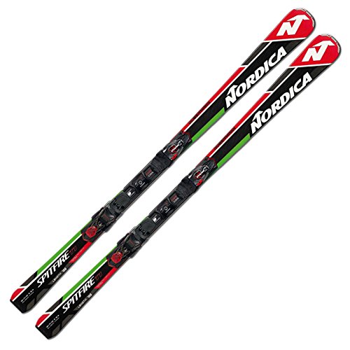 Nordica dóberman Spitfire Ti Evo + N Pro P.R. 2017 Race Caver Esquí Juego 0 a6038p1, unisex, 174