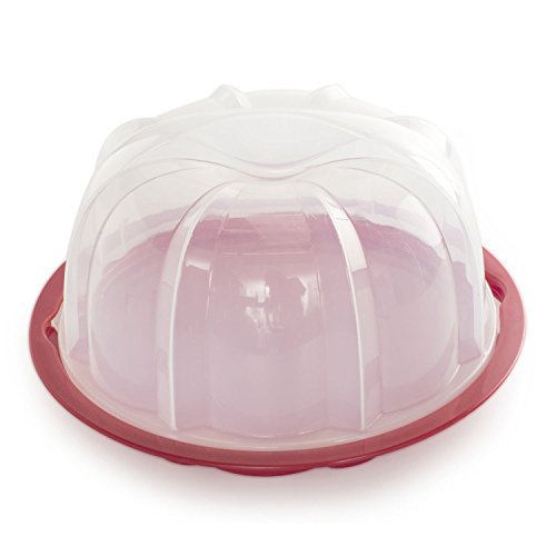 NordicWare Bundt Translucent Dome Cake Keeper, plástico, transparente, 33 x 30,5 x 17,8 cm