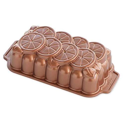 NordicWare - Molde para horno (27,9 x 14,6 x 7 cm), color rojo