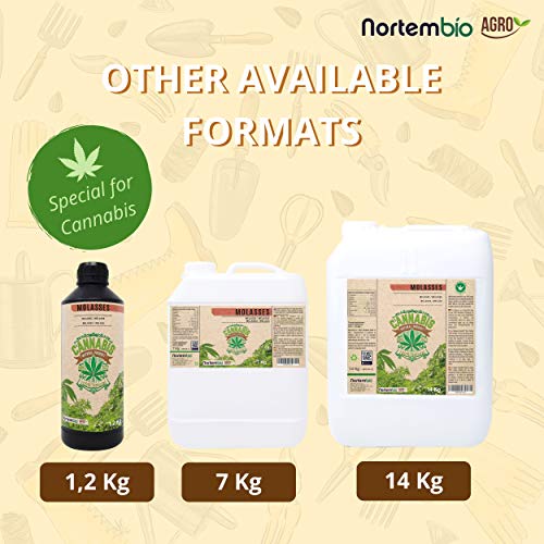 Nortembio Agro Melaza 14,3 Kg. 100% Natural. Favorece el Crecimiento de Cultivos. Uso Universal. No Sulfurada. Producto CE.