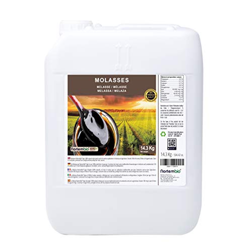 Nortembio Agro Melaza 14,3 Kg. 100% Natural. Favorece el Crecimiento de Cultivos. Uso Universal. No Sulfurada. Producto CE.