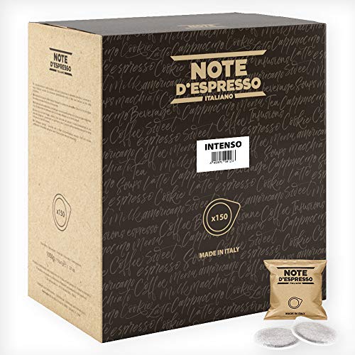 Note D'Espresso Bolsitas de Café Intenso - 150 x 7 g, Total: 1050 g