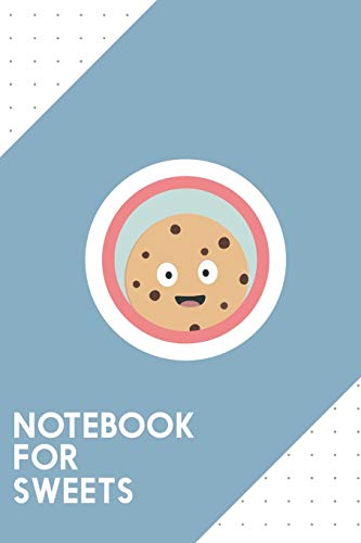 Notebook for Sweets: Dotted Journal with chocolate cookie with red circle Design - Cool Gift for a friend or family who loves snack presents! | 6x9" | ... College, Tracking, Journaling or as a Diary