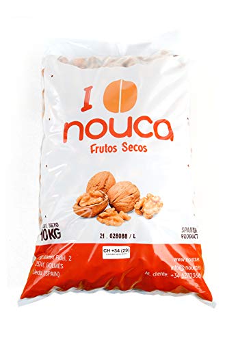 Nouca - Saco de nueces con cáscara - 10 Kg (1 saco) - Producto 100% de origen español