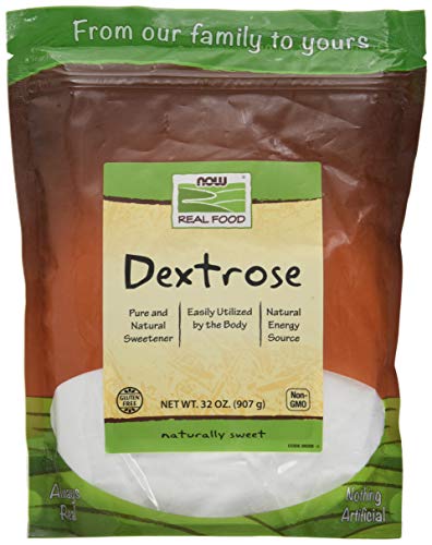 Now Foods Dextrose Standard - 3 Paquetes de 907 gr - Total: 2721 gr