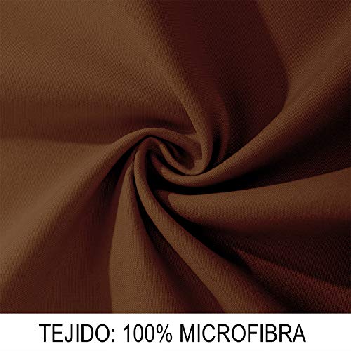 NTBAY Fundas de Almohada Oxford de Microfibra, Paquete de 2 Fundas de Almohada Oxford Antiarrugas y Resistentes a Las Manchas Suaves y Acogedoras, 50x75 cm, Café