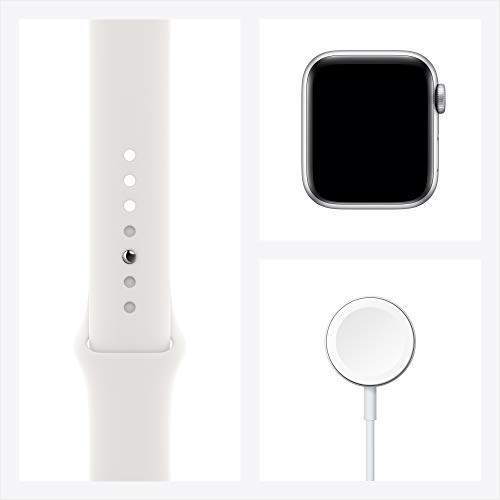 Nuevo Apple Watch Series 6 (GPS, 40 mm) Caja de Aluminio en Plata - Correa Deportiva Blanca