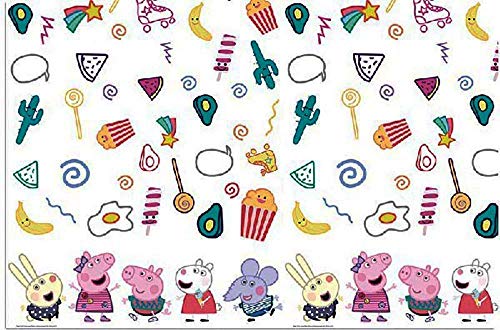 Nuevo Peppa Party Supplies Kit de Fiesta de cumpleaños para niños Vajilla desechable Fiestas Sirve 16