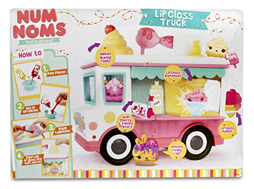 Num Noms- Glossy Gloss Truck Playset Muñecos coleccionables y Playsets, Multicolor (Bandai 542360)