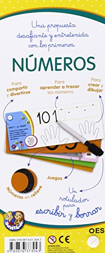 Números. 40 Páginas Con Actividades Para Escribir Y Borrar (INFANTIL)