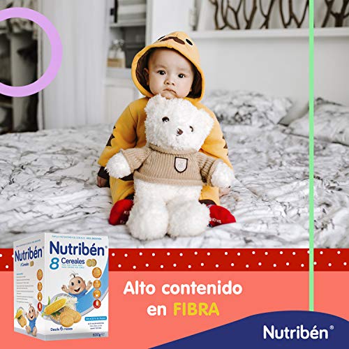 Nutribén Papilla 8 Cereales Galletas Maria - 300 gr