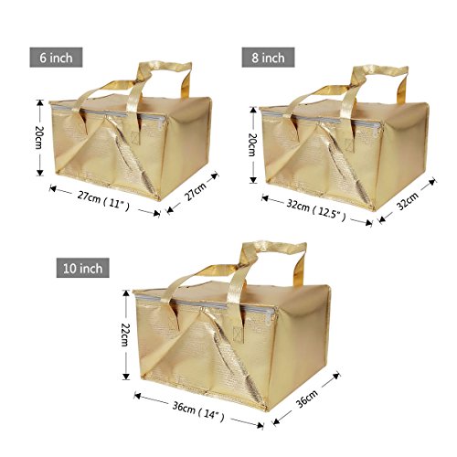 OBR - Bolsa térmica Aislante para Transportar Tartas o Alimentos, para Picnic, Acampada