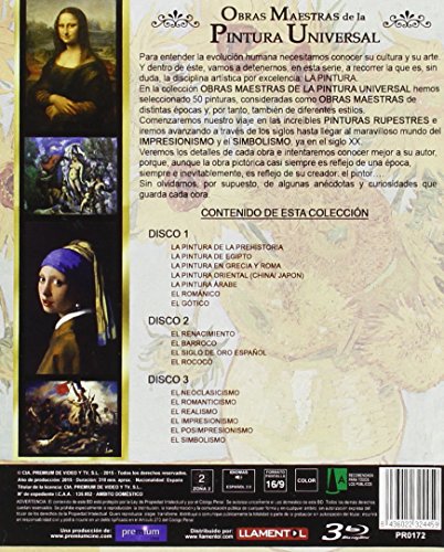 Obras maestras de la pintura universal [Blu-ray]