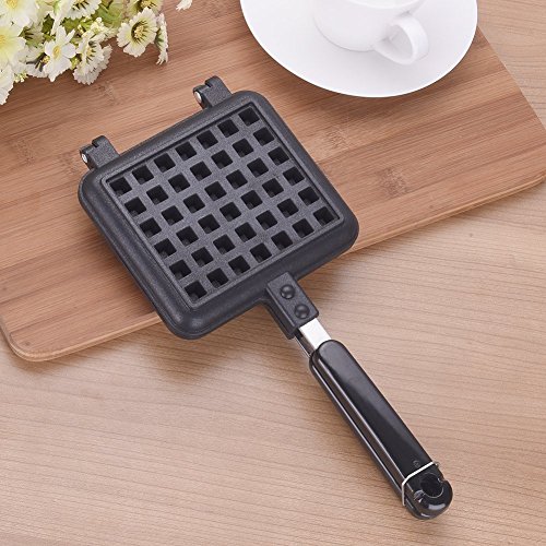 OFKPO Moldes para Gofres,Moldes de Waffle de Aleación de Aluminio para Cocina Hornear