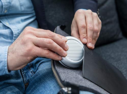 Ögon Smart Wallets - Monedero de Metal Cartera - hasta 20 Euros de Monedas - Aluminio anodizado (Silver)