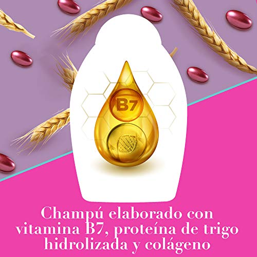 OGX, Champú Biotina y Colágeno, Cabello Fino, 385 ml