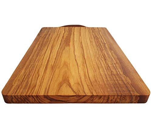 olivios cocina italiana hecha a mano - Tabla de madera de olivo 35 cm