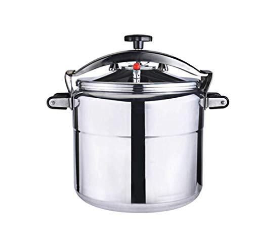 Olla olla grande con capacidad comercial olla hogar vapor olla de hotel olla universal utensilios de cocina Puede ser utilizado en la cocina suministros de hotel (Color : Silver, Size : 60L)