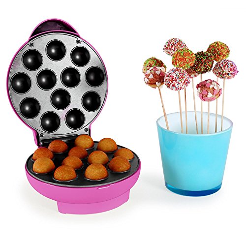 Oneconcept Boogie Máquina para Hacer Pop Cake 1300W Rosa