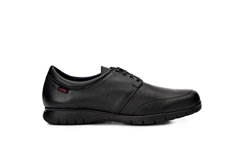 Oneflex Fabien Negro - Zapatos cómodos de Hombre para hostelería- Suela extralight y Antideslizante - Talla 44