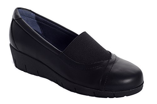 Oneflex Marie Negro - Zapatos anatómicos Profesionales cómodos para Mujer- Talla 42