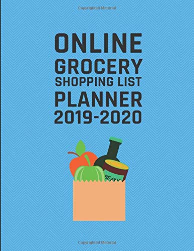 Online Grocery Shopping List Planner 2019-2020