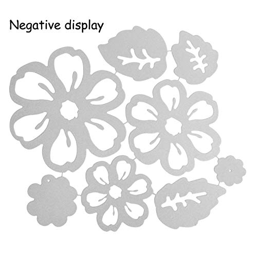 OOTSR Troqueles de corte de flores, Plantillas de corte de metal con diseño de flor 3D para Scrapbooking/Relieve/Álbum de fotos Decor/DIY Craft/Gifts