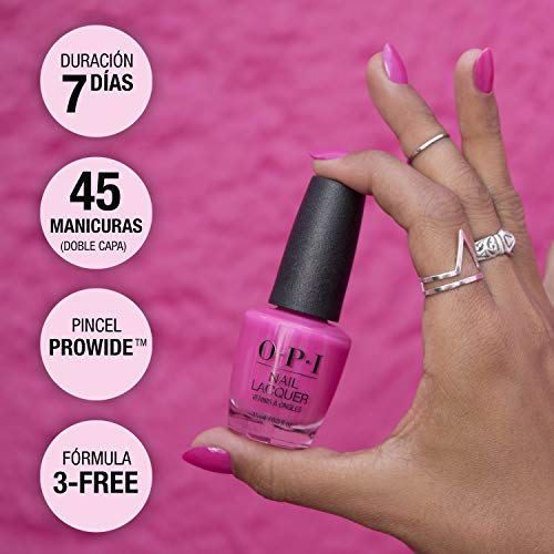 OPI Matte Top Coat – Capa Superior Mate para un Acabado de Larga Duración tras el Esmalte de Uñas, Efecto Manicura Profesional - 15 ml (22002218000)