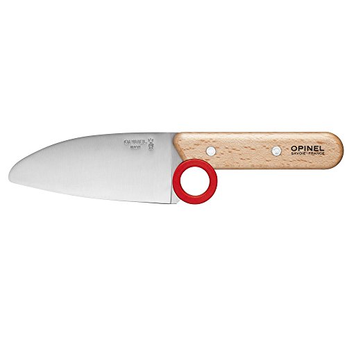 Opinel Le Petit Chef Cuchillo, Stainless Steel, gris