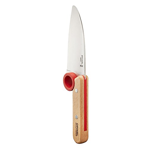 Opinel Le Petit Chef Cuchillo, Stainless Steel, gris