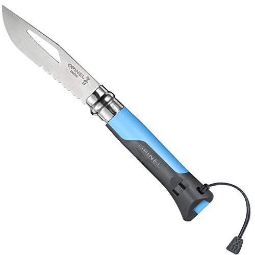 Opinel O001576 Cuchillo N°08, Azul, M