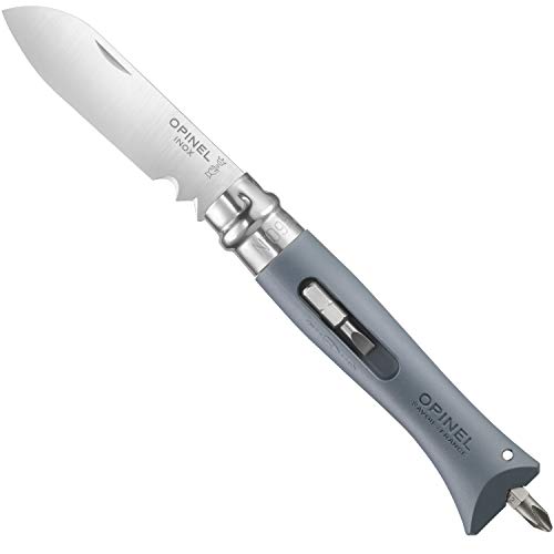 Opinel O001792 Cuchillo N°09, Gris, M