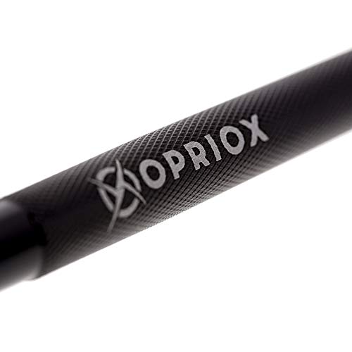 Opriox Cuerda para Saltar, Comba Fitness de Velocidad Profesional con Mango de Aluminio para Fitness, MMA, Crossfit y Boxeo. Longitud Ajustable, para Hombre y Mujer