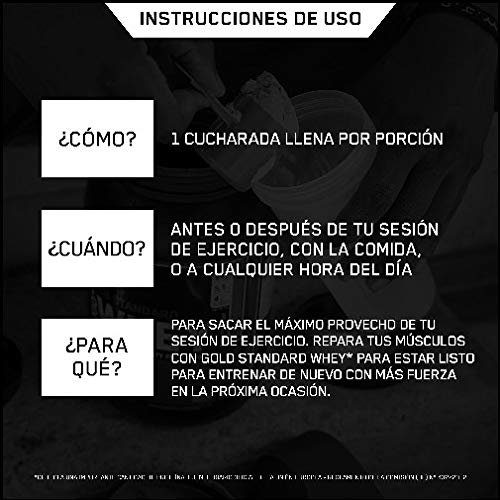 Optimum Nutrition ON Gold Standard 100% Whey Proteína en Polvo Suplementos Deportivos, Glutamina y Aminoacidos, BCAA, Fresa Deliciosa, 154 porciones, 4.54 kg, Embalaje puede variar