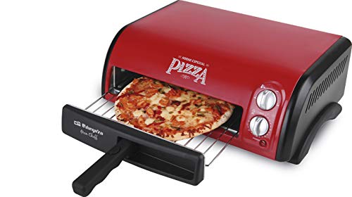 Orbegozo HO 150 - Horno para Pizza, 1300 W de Potencia, 15 litros de Capacidad, Temporizador 60 minutos, Bandeja Recoge Migas