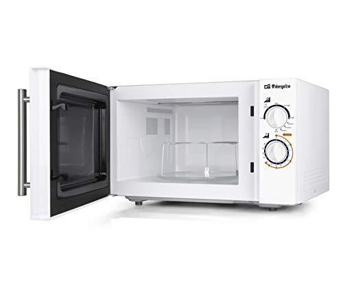 Orbegozo MIG2520 Microondas, 25 litros de Capacidad, 5 Niveles de Potencia + Grill + 3 Funciones Combi, 900 W, Blanco