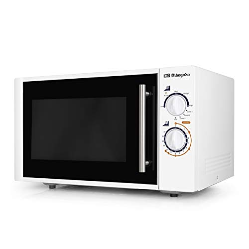 Orbegozo MIG2520 Microondas, 25 litros de Capacidad, 5 Niveles de Potencia + Grill + 3 Funciones Combi, 900 W, Blanco