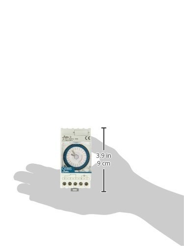 Orbis Supra D 230 V Interruptor horario analógico de distribución, OB290132N