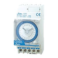 Orbis supra d - Interruptor horario modular supra d 12v corriente alterna