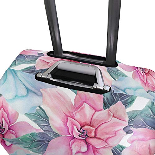 Orediy - Funda elástica para equipaje de viaje, diseño de flores de Gardenia (sin maleta), multicolor (Multicolor) - suitcasecover