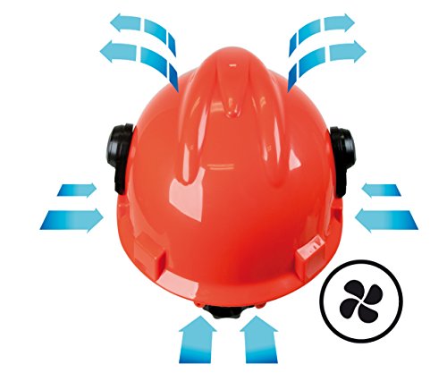 Oregon 562412 Yukon - Casco de seguridad con protector para cara