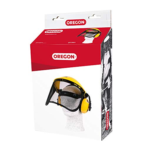 Oregon - Careta protectora con visor y auriculares