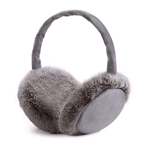 Orejeras , synmixx felpa Orejeras Nvierno Cálido Ajustable Outdoor Earmuffs para Actividades y Deportes al Aire Libre, Hombres Mujeres Niños